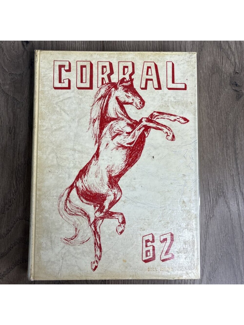 1962 CORRAL Odessa High School Yearbook Texas TX Bronchos Vintage Annual